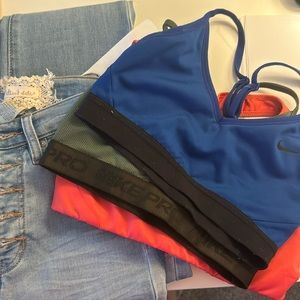 Jeans And Sports Bra